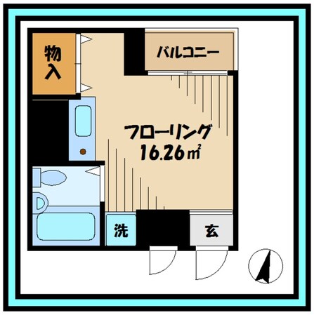 カーサ・ダルテの物件間取画像